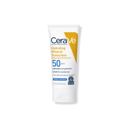 Picture of Cerave Hydrating Mineral Sunscreen SPF-50